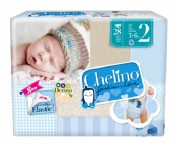 CHELINO FASHION & LOVE PAÑAL INFANTIL (T- 2 (3 - 6 KG) 28 PAÑALES)